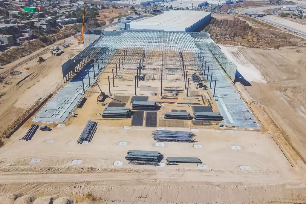 Construcción de Cimientos Industriales