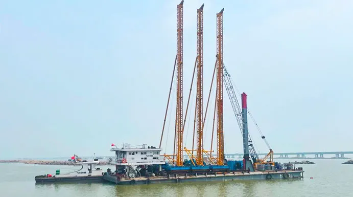 Cimentación en alta mar