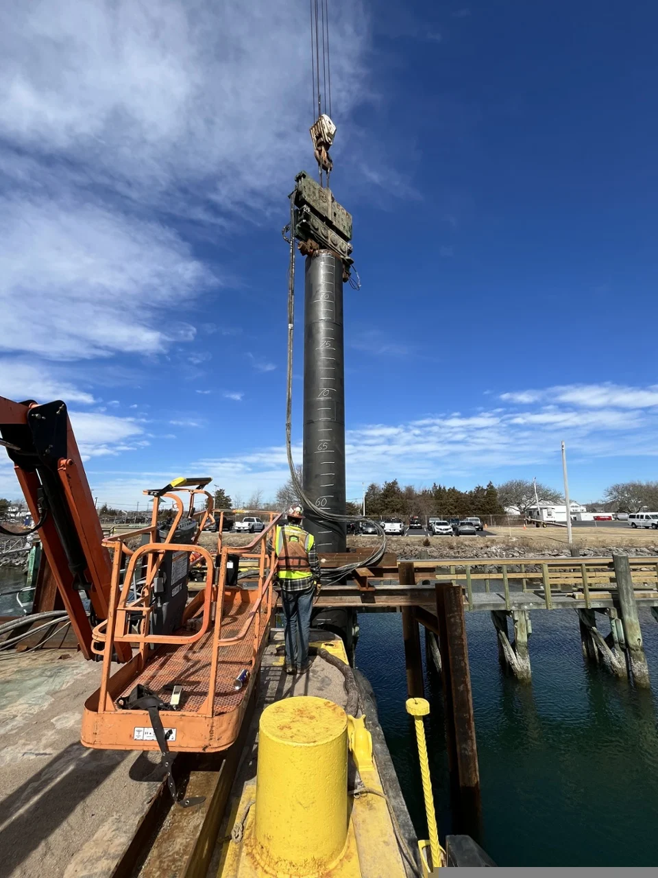 Offshore soil improvement project