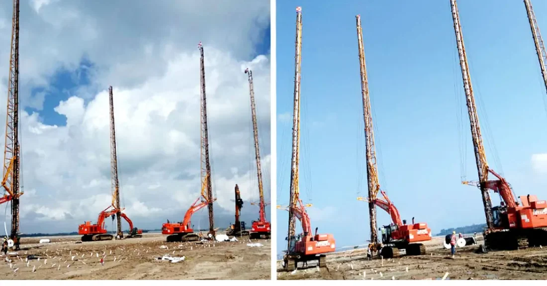 Soil mixing equipment