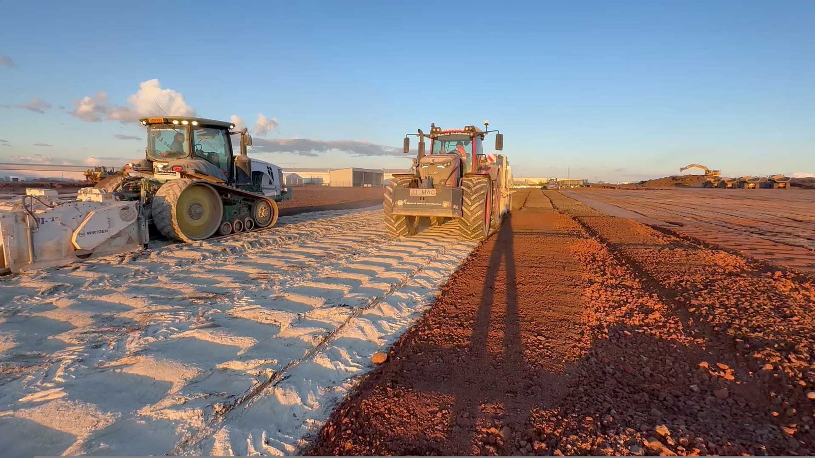 Deep cement mixing process demonstration