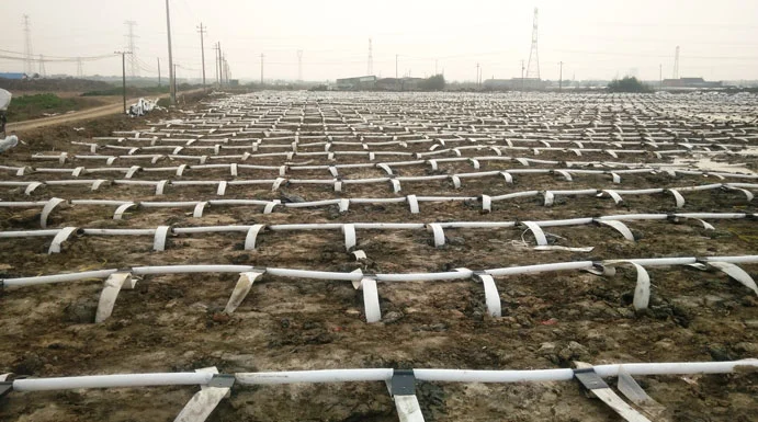 Soil cement column construction procedure