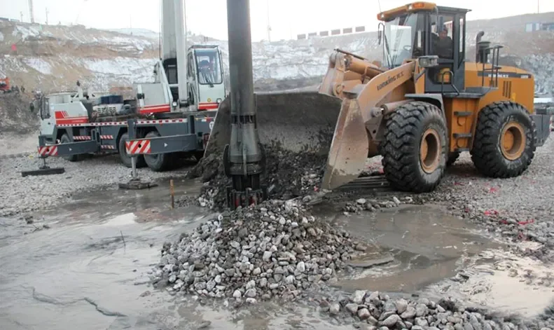 Soil Cement Column Construction